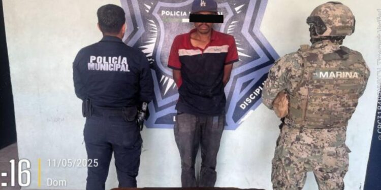 Realizan Detenciones policía municipal y marina durante este domingo en Cajeme