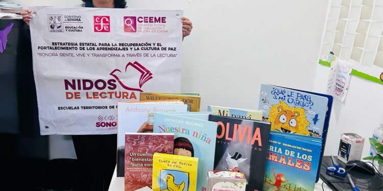 Entrega Gobernador Durazo más de 60 mil libros en escuelas de Sonora: Froylán Gámez