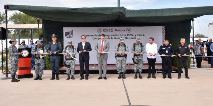 ESTRENA GUARDIA NACIONAL SU CUARTEL EN NAVOJOA