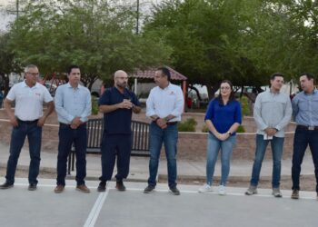 Entrega Toño Astiazarán obra ganadora del Presupuesto CRECES en Haciendas del Sol