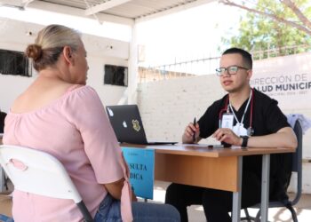 Fomenta Ayuntamiento de Cajeme cuidado de la salud a través de brigada en la » MACHI LÓPEZ¨