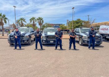 SSPM Cajeme realiza rondines de prevención del delito en la zona del bordo nuevo