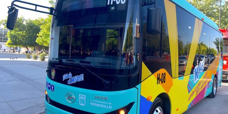 Durante las Fiestas del Pitic 2025 habrá traslados gratuitos en unidades H Bus entre escenarios artísticos y espacios de entretenimiento