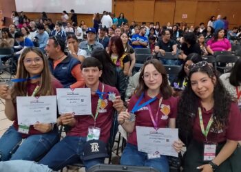 Ganan estudiantes de Cecyte Sonora medalla de plata en competencia nacional de ciencia y tecnología