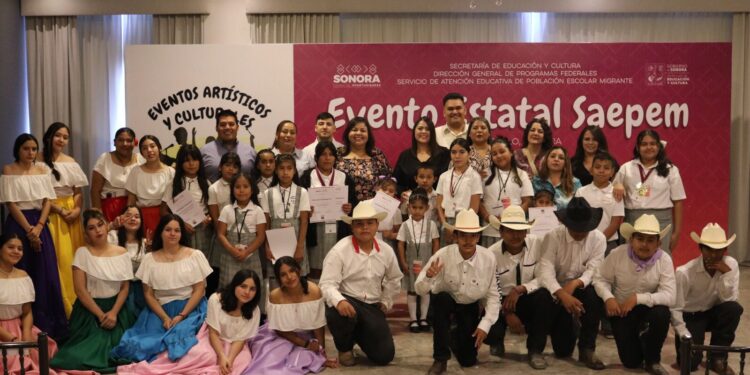 Fortalece Gobierno de Sonora inclusión de alumnado migrante en actividades artísticas y culturales