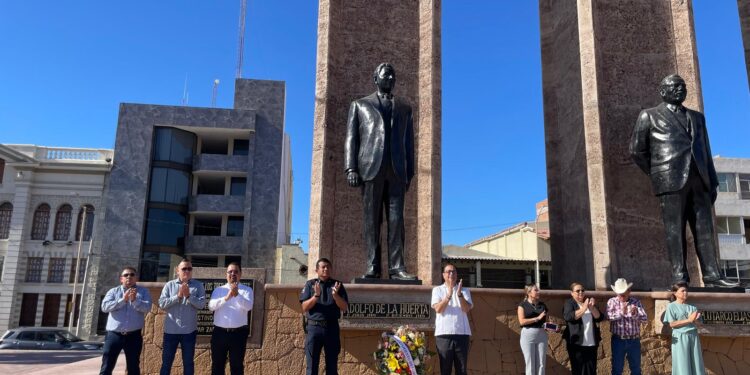 Realiza Ayuntamiento de Guaymas conmemoración del CXLIV aniversario del natalicio de Adolfo de la Huerta.