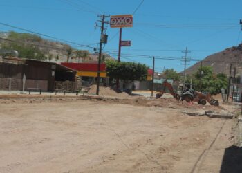 Inicia Ayuntamiento de Guaymas obra de pavimentación e infraestructura hidrosanitaria en la colonia Aurora
