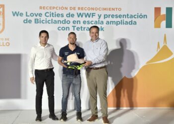 Recibe Toño Astiazarán reconocimiento We Love Cities 2024, de WWF (World Wide Fund for Nature) por acciones a favor del medio ambiente