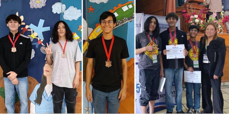 Ganan alumnado de Cobach Sonora bronce en Infomatrix México 2025