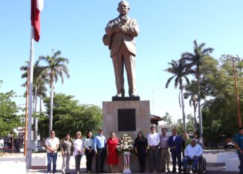 Conmemora gobierno de Cajeme el 130 aniversario luctuoso del general Lázaro Cárdenas del Río