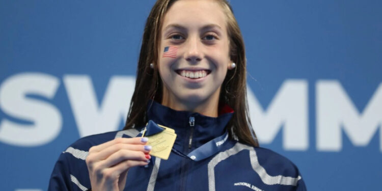 Gretchen Walsh batió el sábado el récord mundial de los 100 metros mariposa