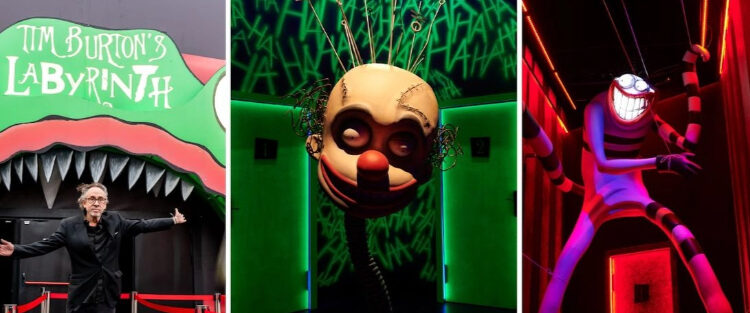 «El laberinto», exposición inmersiva y analógica del mundo de Tim Burton