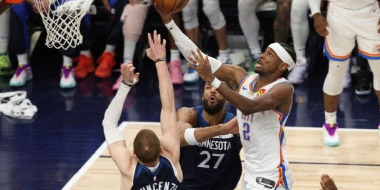 El Thunder de Oklahoma City pone contra las cuerdas a los Timberwolves