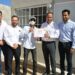 Entrega Toño Astiazarán las primeras tres viviendas de Sello H que cuentan con paneles solares