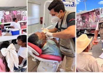 Llevan servicios de salud preventiva a través de clínicas móviles
