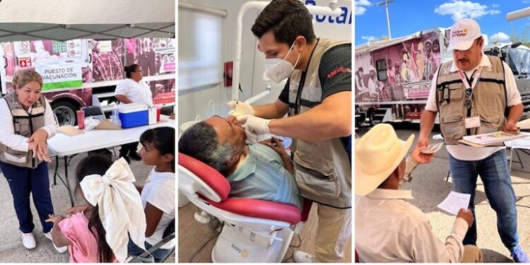 Llevan servicios de salud preventiva a través de clínicas móviles