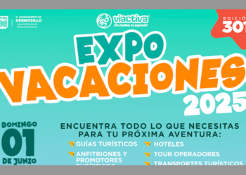 Realizará Gobierno de Hermosillo Expo Vacaciones en Víactiva este domingo