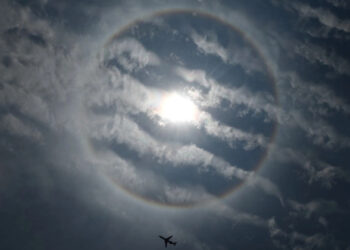 Halos solares: la magia de un arcoíris alrededor del Sol
