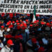 Salen de BA primeros contingentes de la marcha del Día del Trabajo