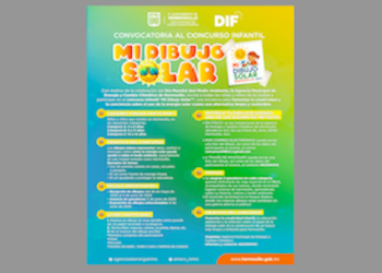 Lanza Gobierno de Hermosillo concurso infantil “Mi Dibujo Solar”