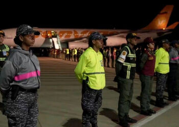 Arriban 195 migrantes repatriados de EU a Venezuela