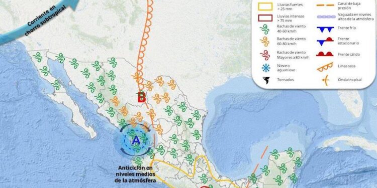 Nulo potencial de lluvias en Sonora, para próximos días