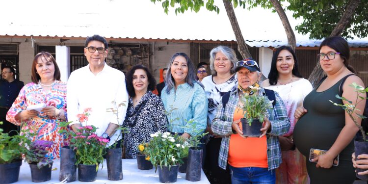 Regala Gobierno más de 200 plantas por el Día de las Madres