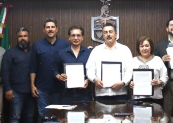 Firman acuerdo para rehabilitación del parque industrial como estrategia para estimular el desarrollo económico de Cajeme