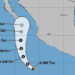 Se ha formado la tormenta tropical ‘Alvin’
