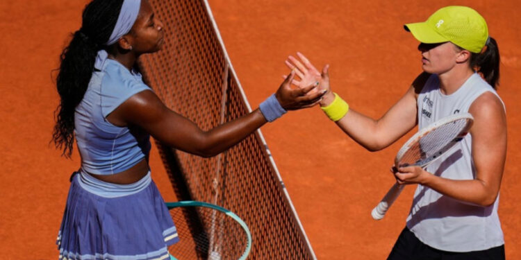 Swiatek se hunde ante Gauff en semifinal del WTA 1000 de Madrid