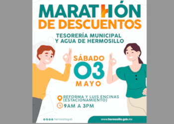 Este sábado 3 de mayo es el “Marathón de Descuentos” de Tesorería Municipal
