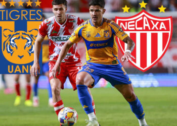 ¡Con el rosario en la mano! Tigres, a semifinales tras empatar con Necaxa en dramático encuentro