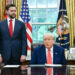 Trump presume de acuerdo comercial «innovador» con Reino Unido
