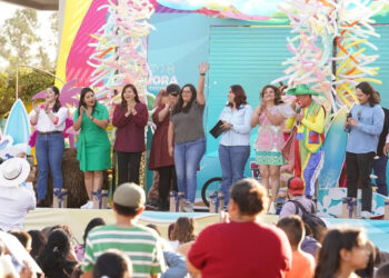 Organiza Gobierno de Sonora gran festejo del Día del Niño y la Niña en el Parque Infantil