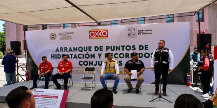 Gobierno de Sonora inicia programa Hidratación y Recorridos Conjuntos