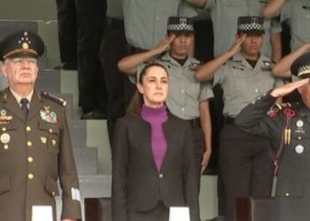 Sheinbaum preside aniversario de la Guardia Nacional