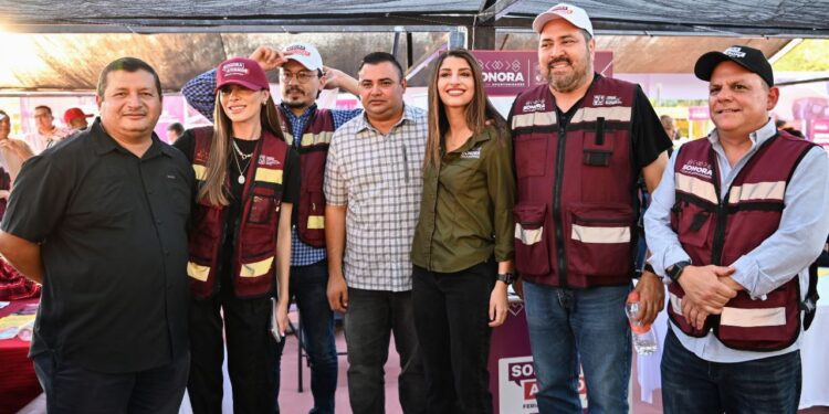 Gobernador Durazo lleva feria de servicios gratuitos «Sonora Atiende» a Altares