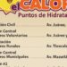 Activa Protección Civil puntos de hidratación este verano con “Aguas con el Calor”