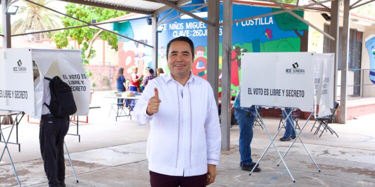 “Hoy el pueblo elige justicia con dignidad:” Heriberto Aguilar
