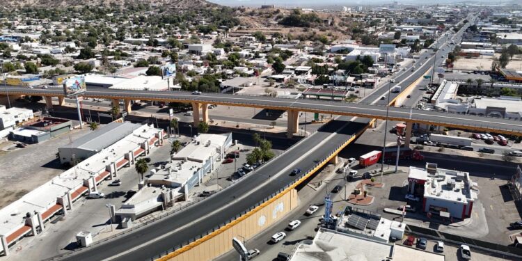 Realiza Gobierno de Hermosillo trabajo de mantenimiento a puentes vehiculares y pasos a desnivel