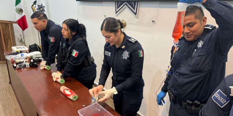 Cuenta Gobierno de Sonora con policías estatales preparados en atención de emergencias