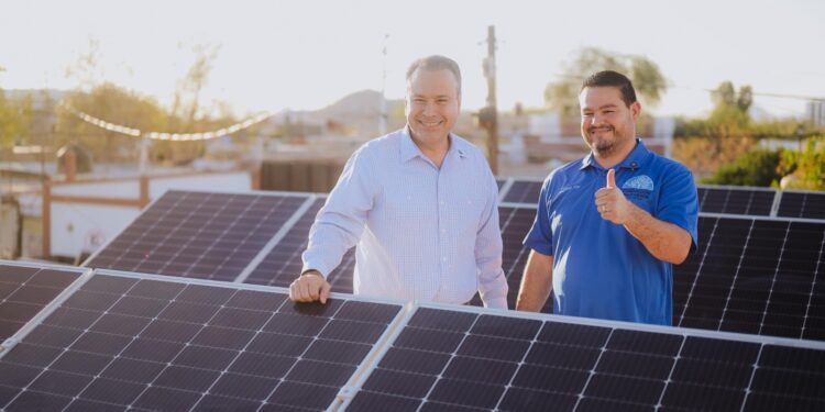 Destaca Toño Astiazarán ahorro de 83% en recibo de luz en centro CIDA con programa Peso Solar