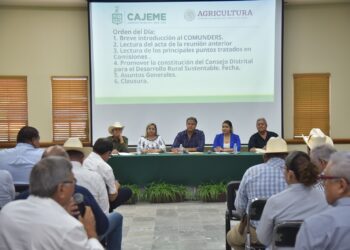 Exponen necesidades e integran estrategias en sector Agropecuario  durante reunión del consejo Municipal para el desarrollo rural sustentable en Cajeme