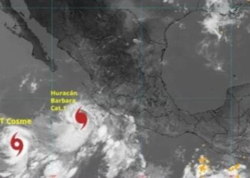 Emiten Alerta Verde en estados del Pacífico por el huracán «Bárbara»