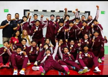 Logran nogalenses medalla de plata en final de Handball
