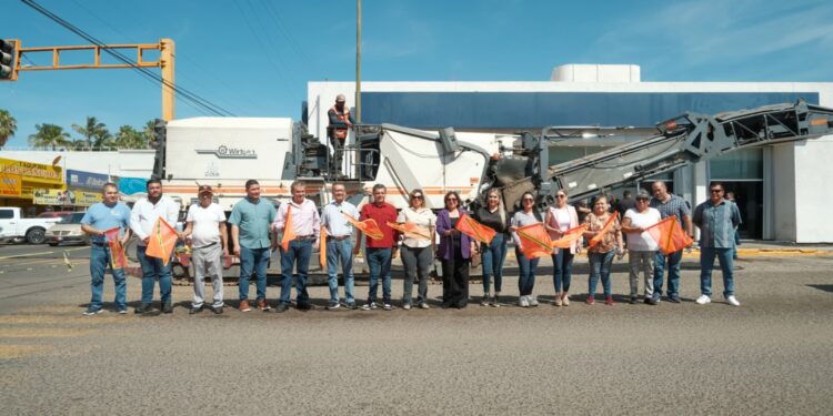 Impulsa alcalde ‘Beto’ Vázquez rehabilitación de calle Guerrero