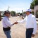 Supervisa Javier Lamarque avances y calidad de trabajos de Obras en proceso de pavimentación