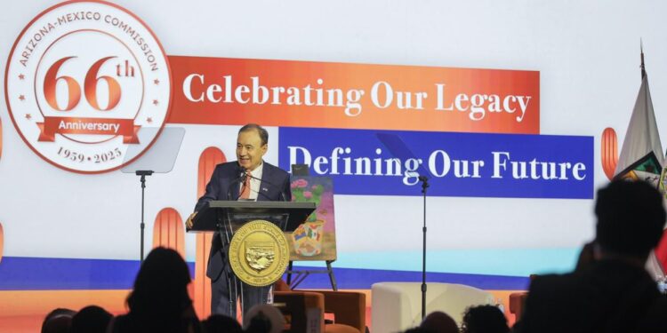 Gobernador Durazo y Gobernadora Hobbs celebran 66 años de alianza comercial y prosperidad compartida