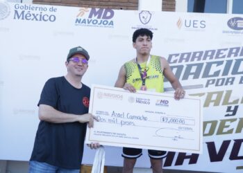 Vive Navojoa exitosa y alegre carrera nacional por la salud y el deporte