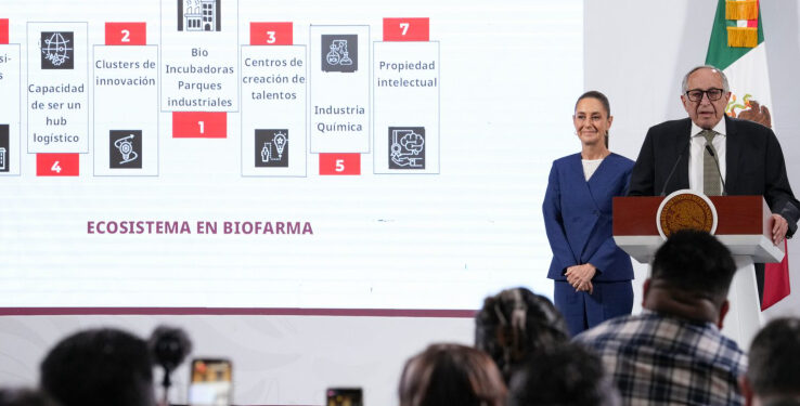 México apuesta por la industria farmacéutica: Sheinbaum anuncia decreto para atraer inversión global